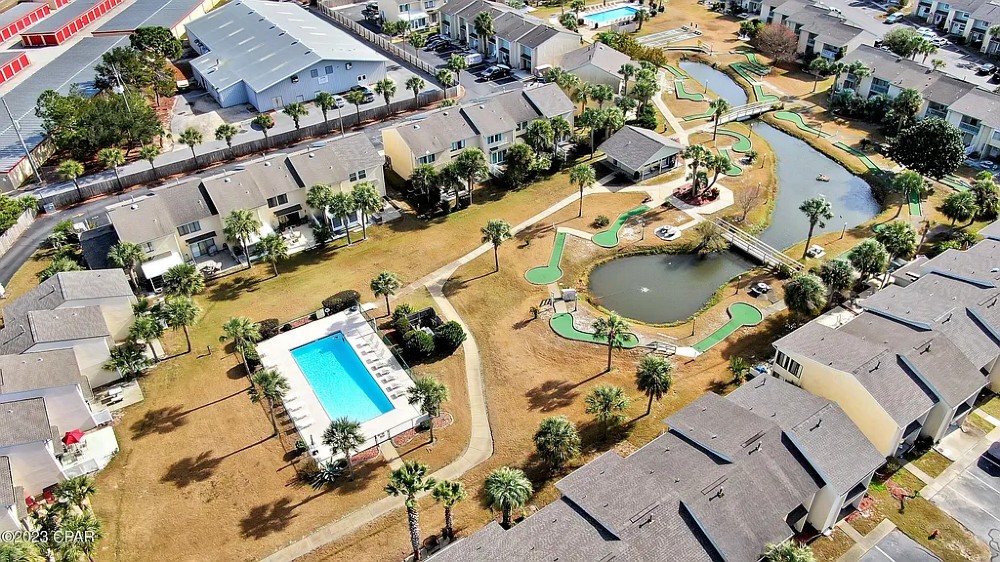 Another Aerial View of Putt Putt Golf Course and Kimberly Pools