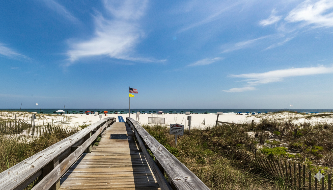 Your direct path to paradise! The dedicated boardwalk from Phoenix VI makes beach access seamless and simple, leading you straight to the sugar-white sands and sparkling Gulf waters.