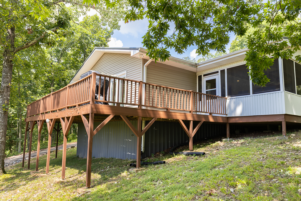 Sip your morning coffee on the deck while listening to the breeze through the trees.
