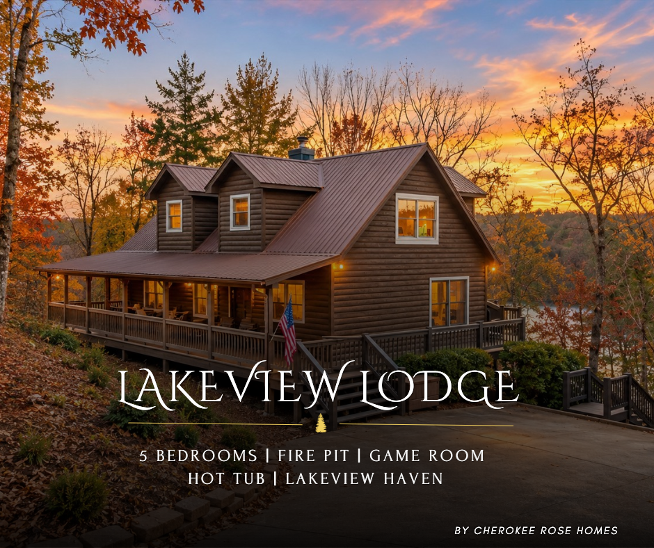 Welcome to our 5-bedroom, 3-bathroom lakeview cabin, made for easy group time with room to spread out and gather, combines mountain comfort with beautiful lake scenery, making it an easy choice for a relaxing Blue Ridge getaway.

