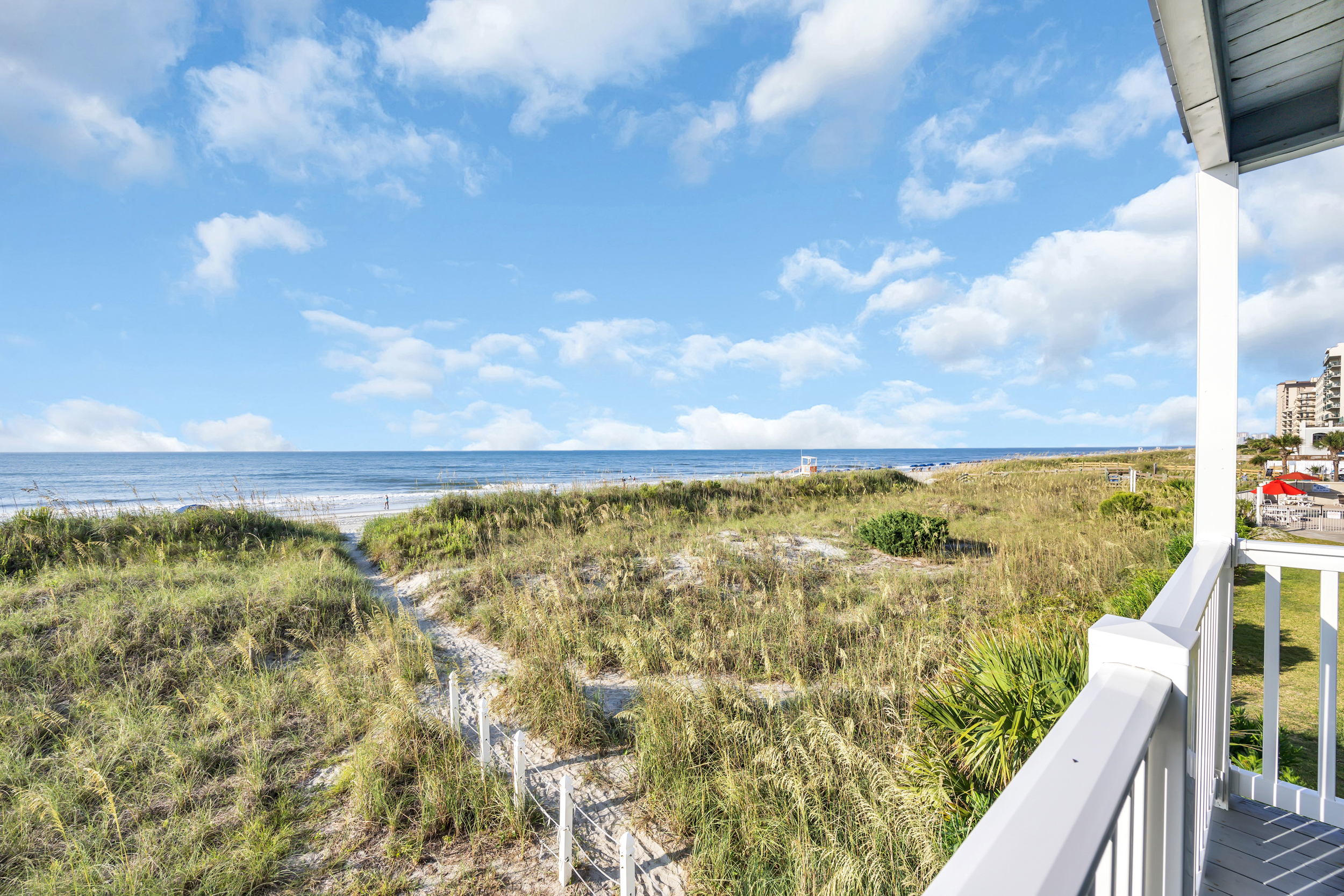 Short path to the beach