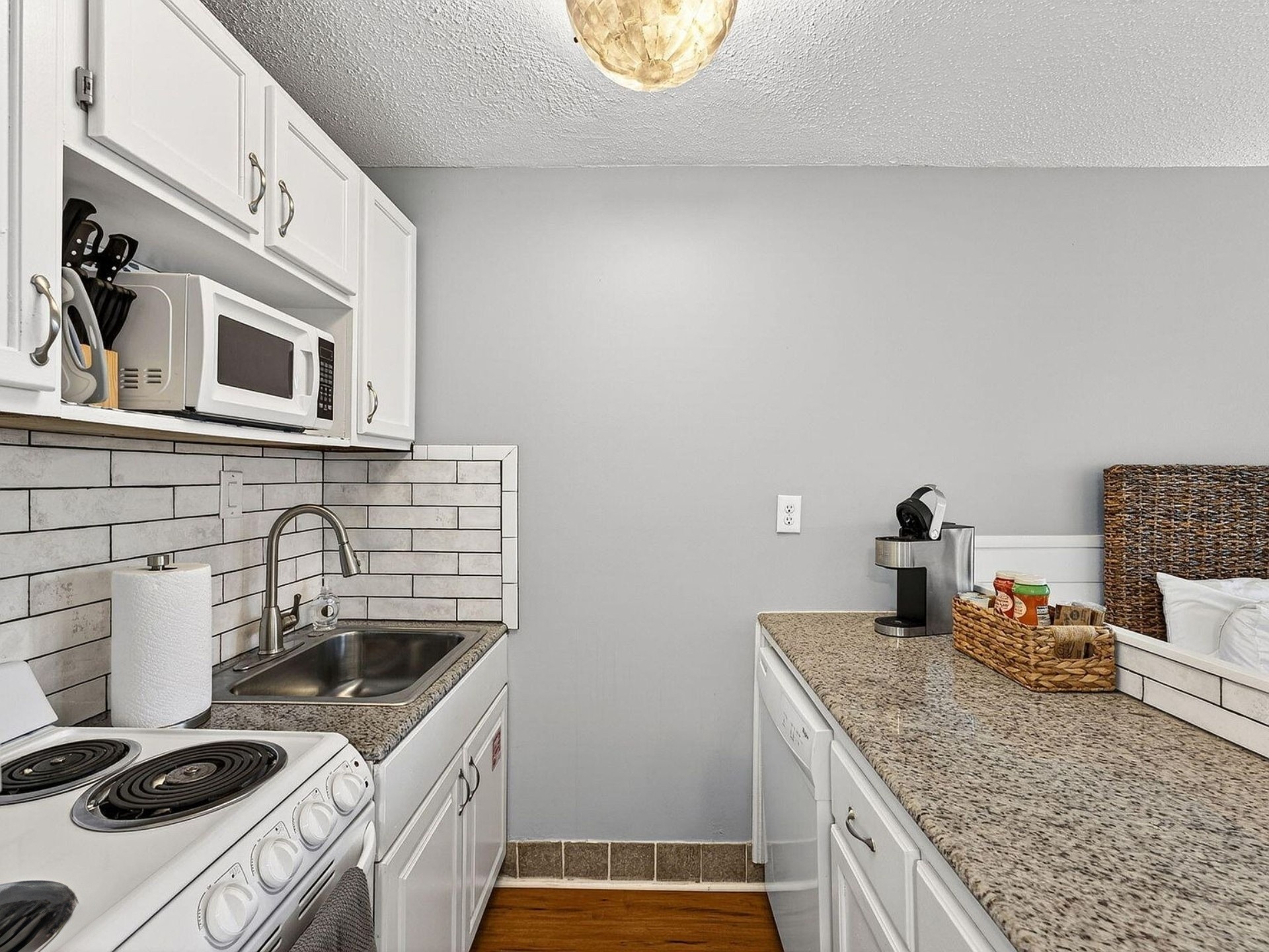 Kitchen with updated appliances