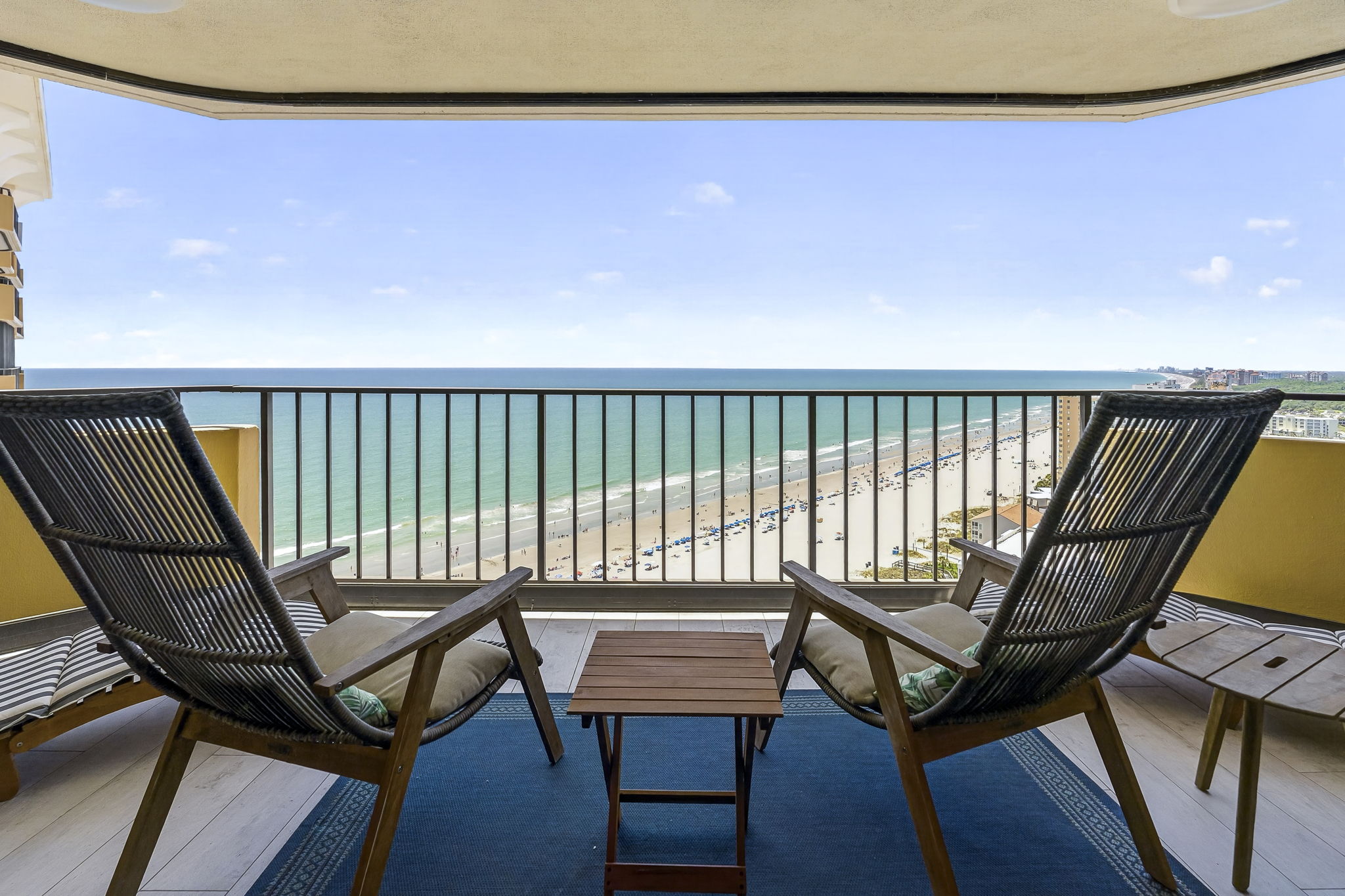Relax and layout on the oversized balcony as you take in the beautiful Atlantic