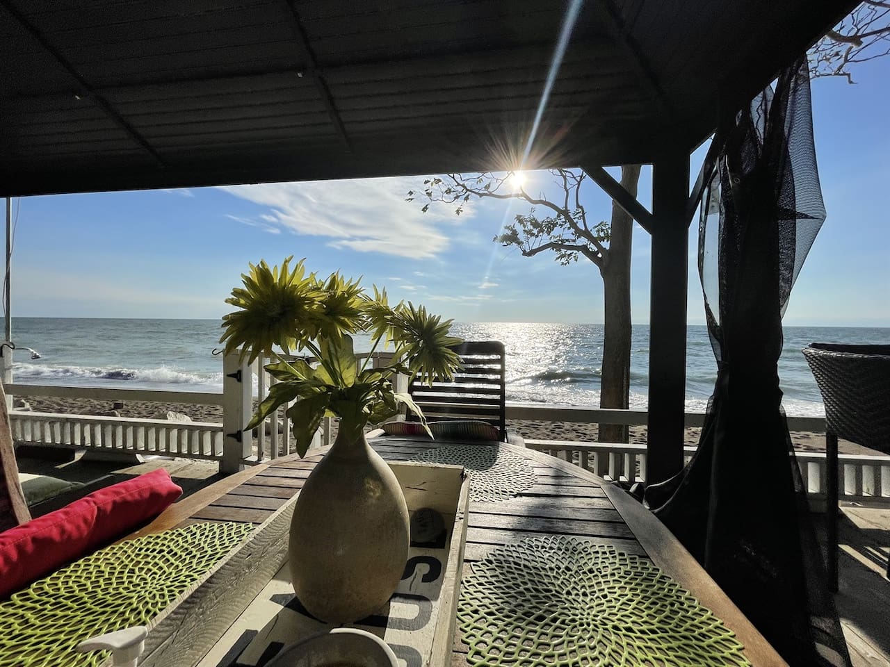 Our deck has the perfect lake views and million dollar sunsets.