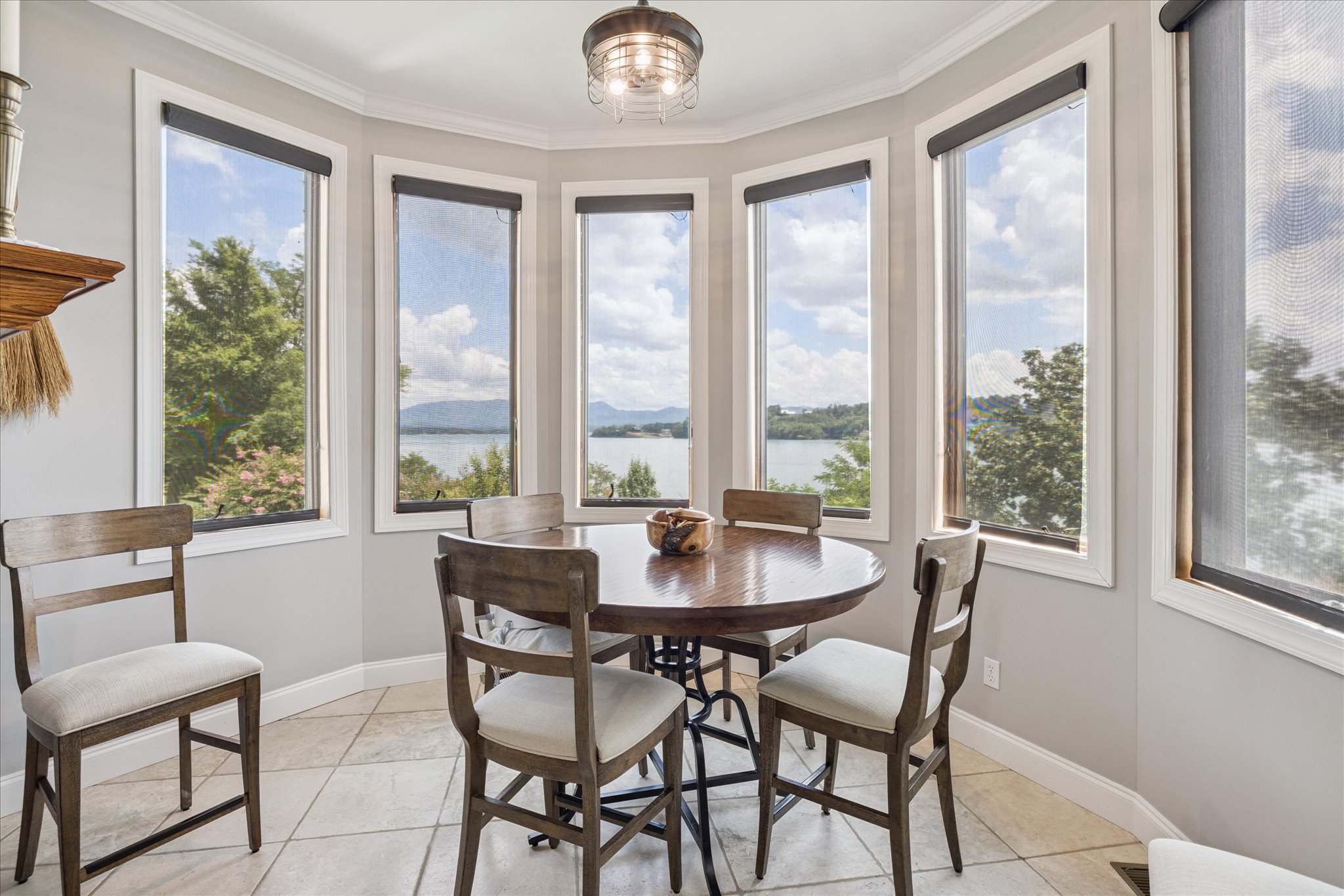 Eating Area in Kitchen (supplemented with 12 seat table in Living Room)