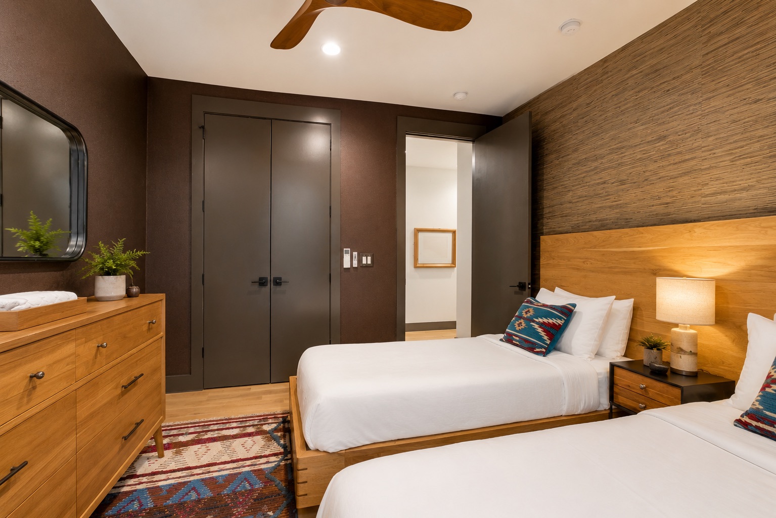 Another view of The Peace bedroom
