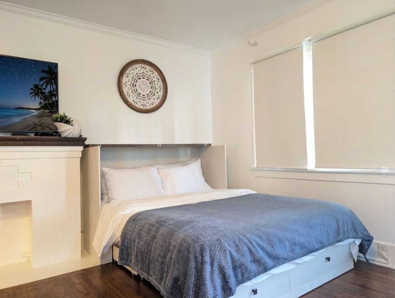 Additional comfortable sleeper bed.