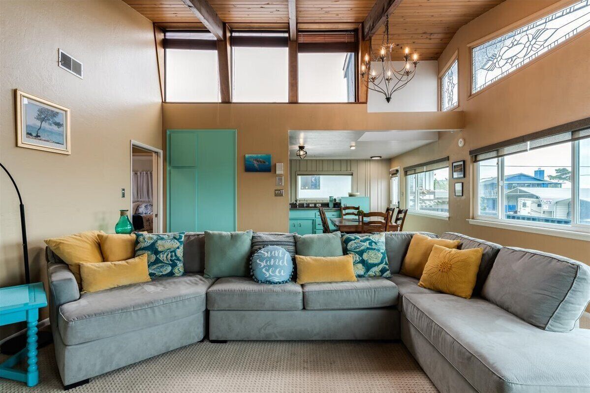 Large living room sofa