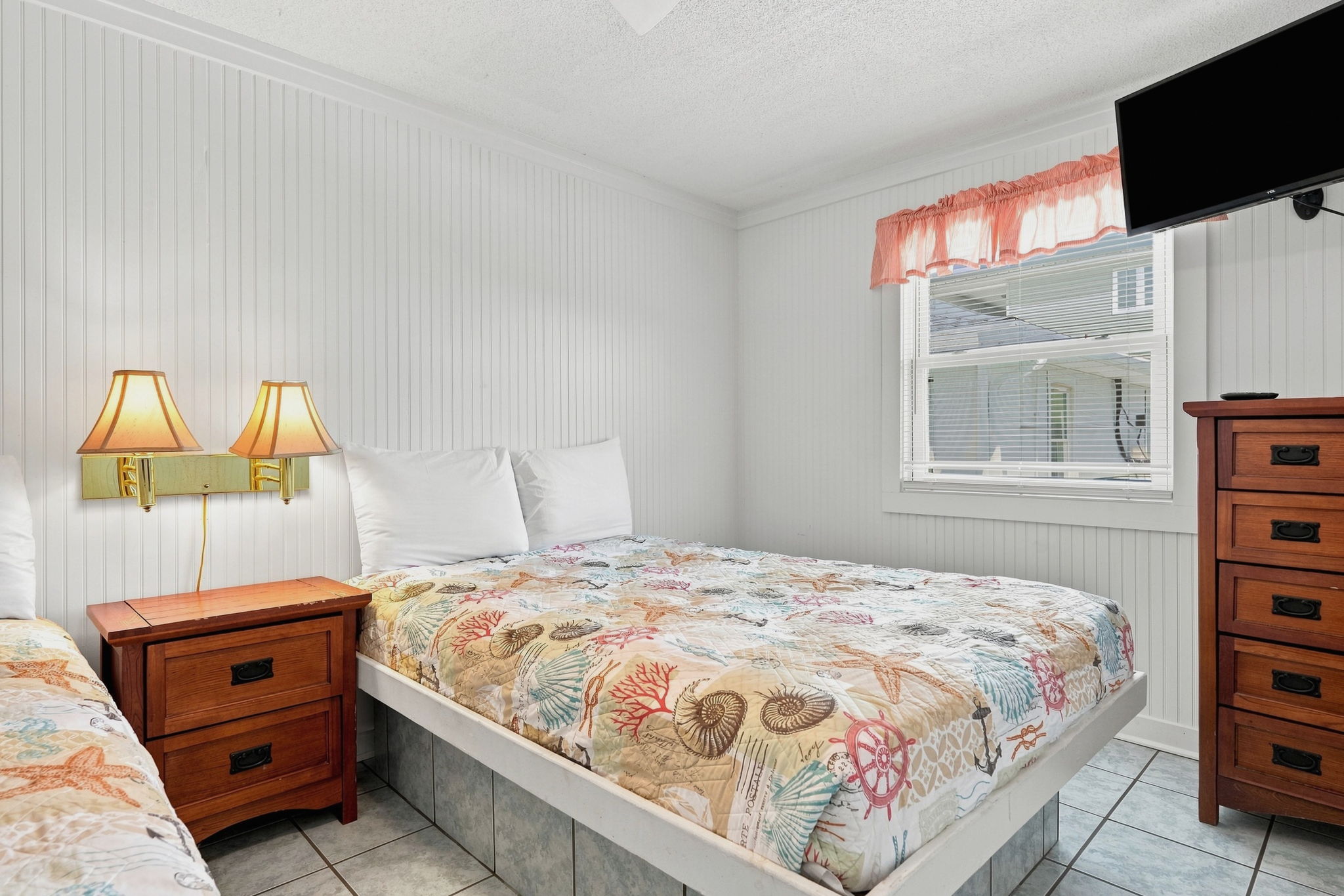 Guest Bedroom with two queen beds Unit 3