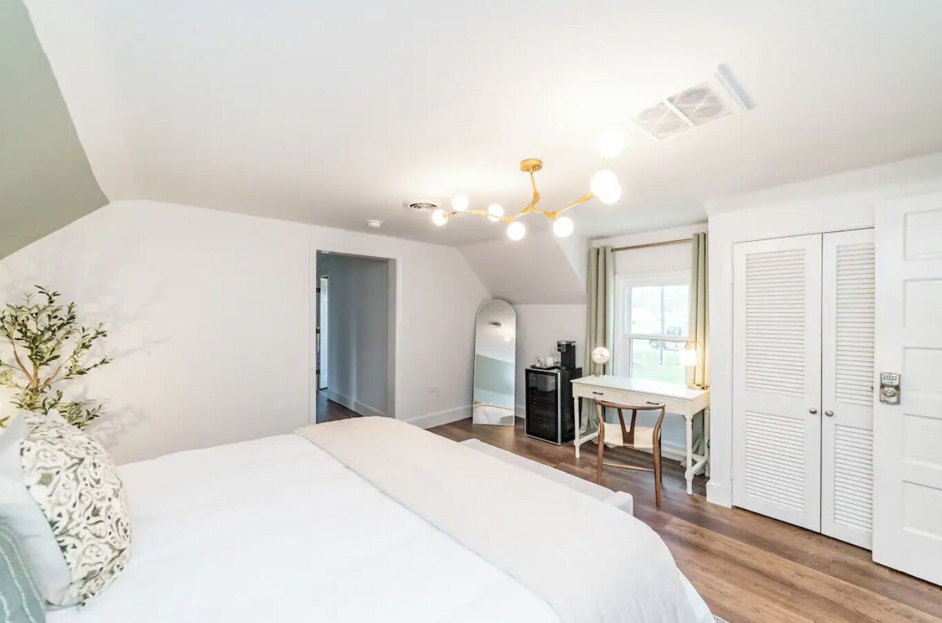 Bedroom #4 is for the parents & bedroom #5  is within the suite
