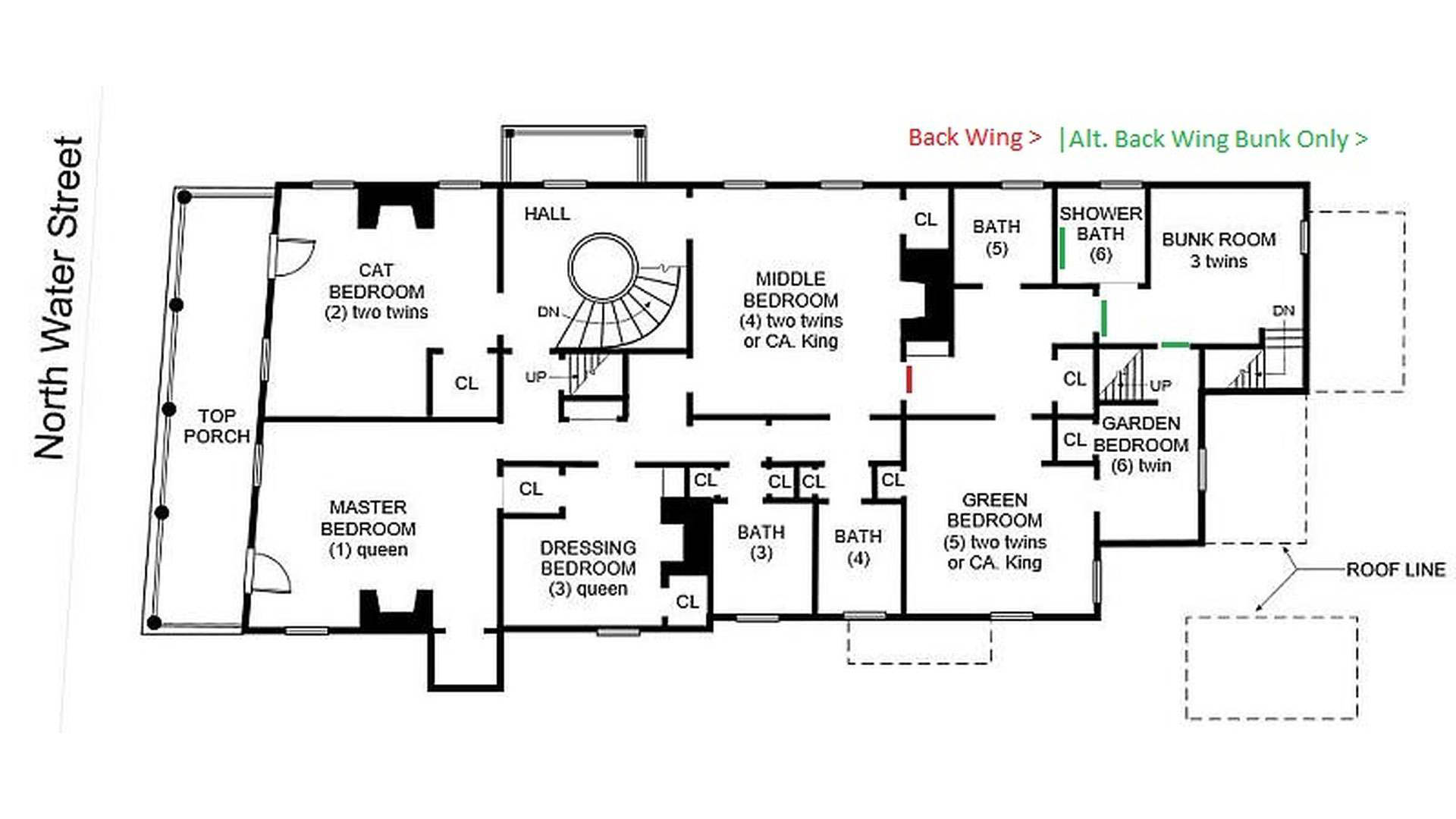 2nd  Floor Plan