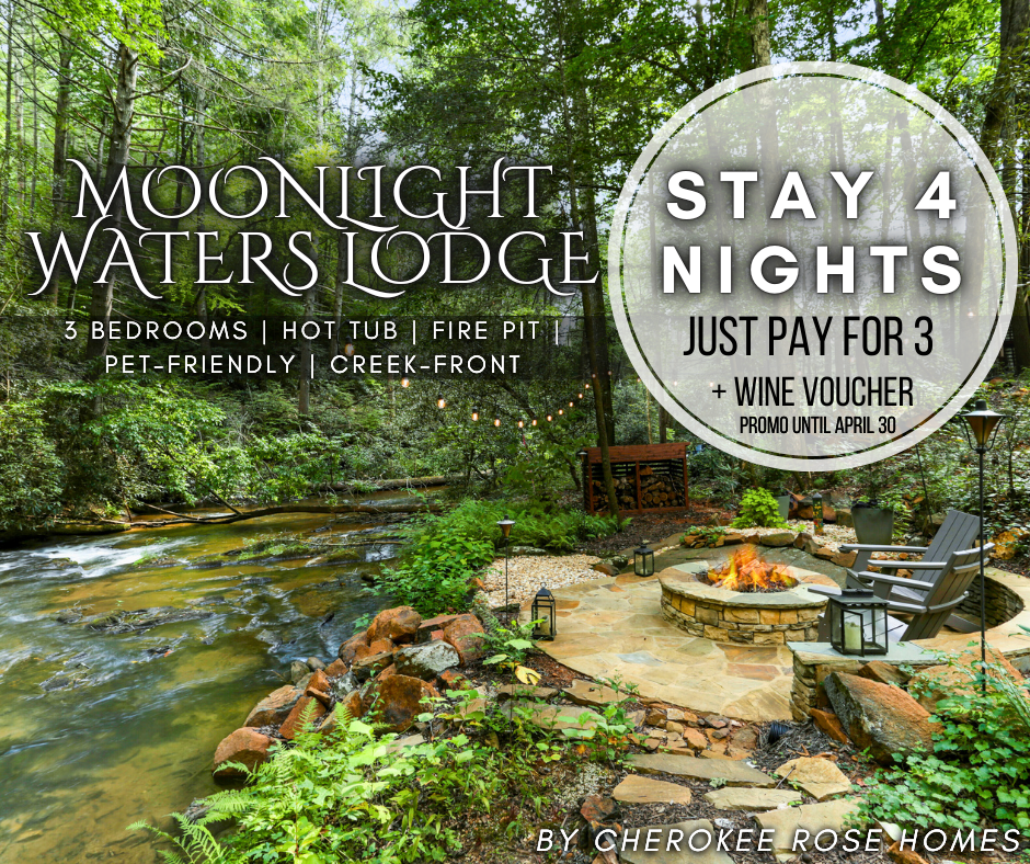 Stay 4 nights and pay for only 3. Valid for stays through April 2026. Send us a message to learn more.