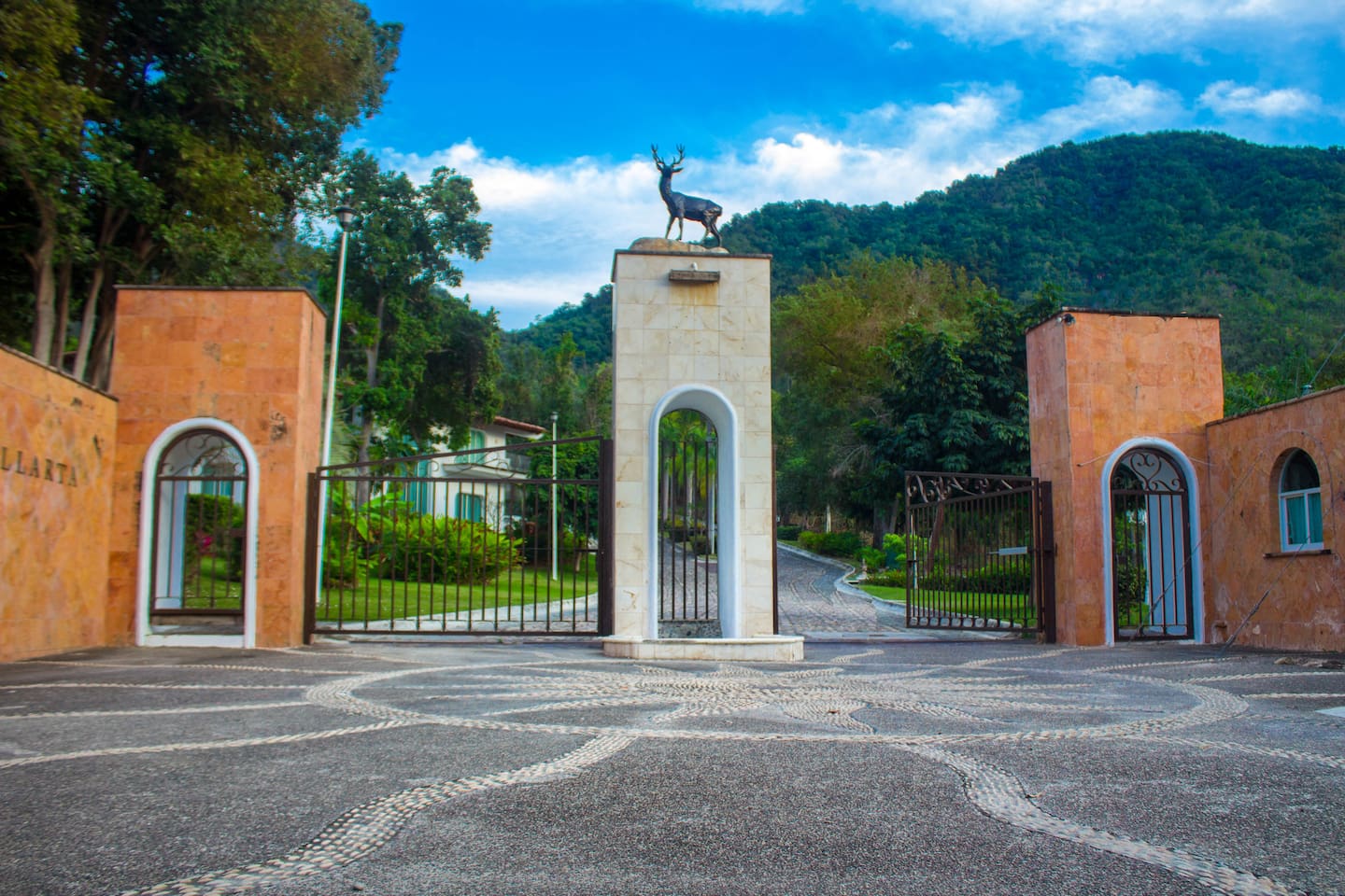 Main Gated Entrance