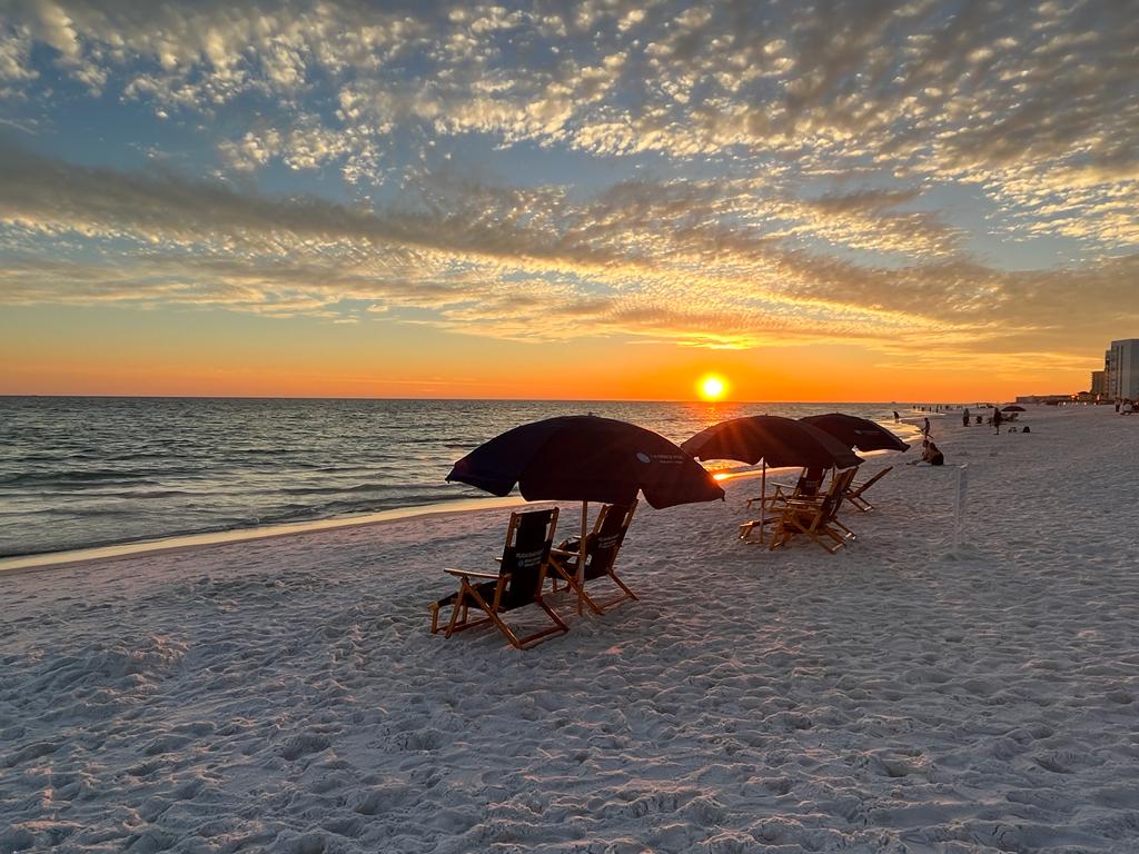 Sunset at Pelican Beach