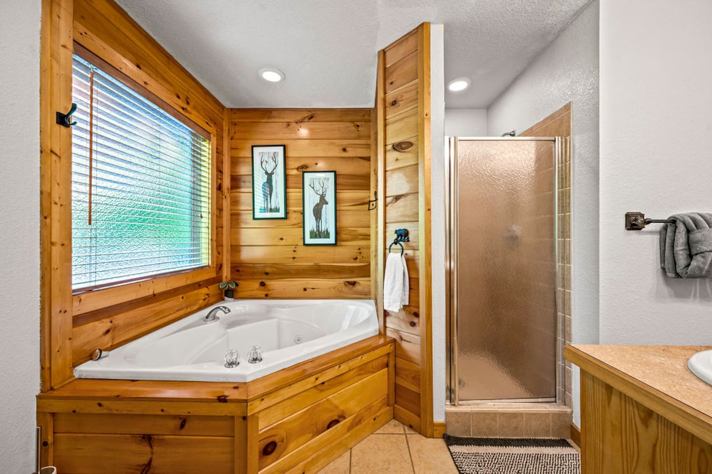 Main floor master bathroom.