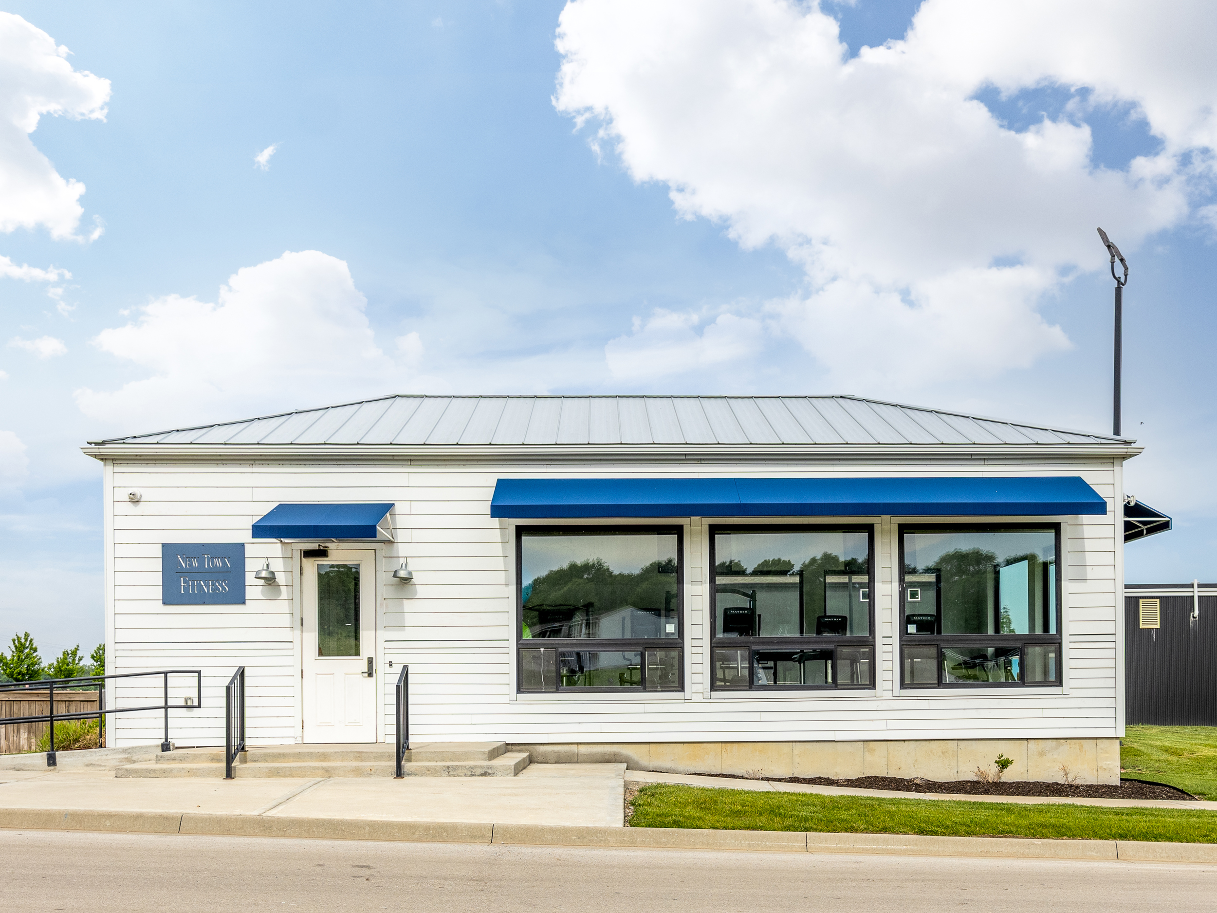 Community fitness center located within the neighborhood. Membership required and available separately for guests who wish to maintain their workout routine.