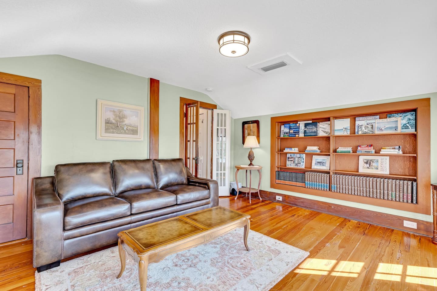 Sitting Room with Queen sleeper sofa