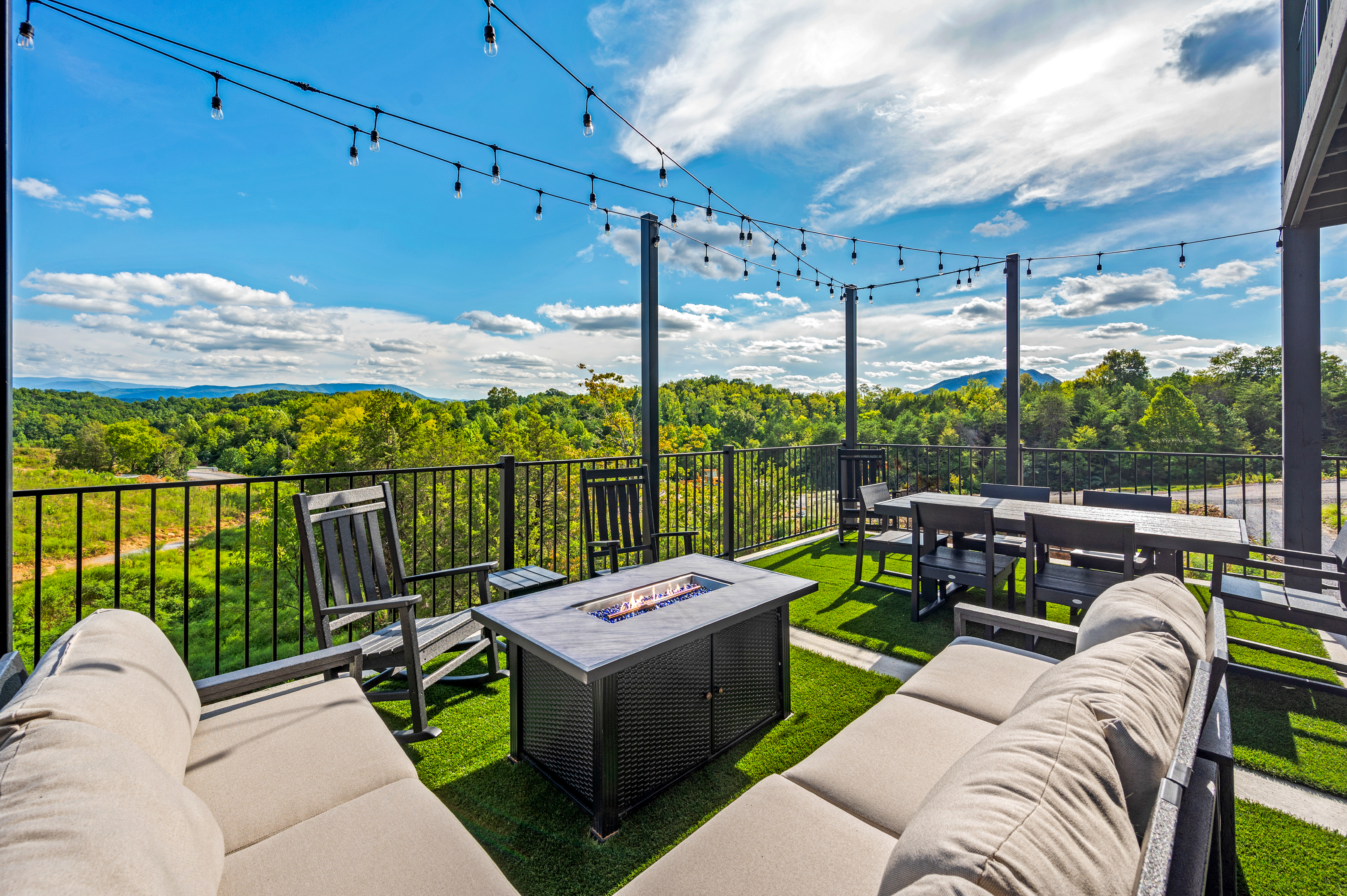 Entertain the whole family on the patio.