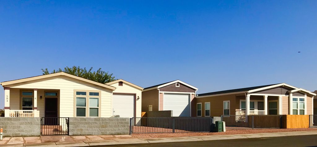 Vermillion Cliffs House and Antelope Canyon House are side by side