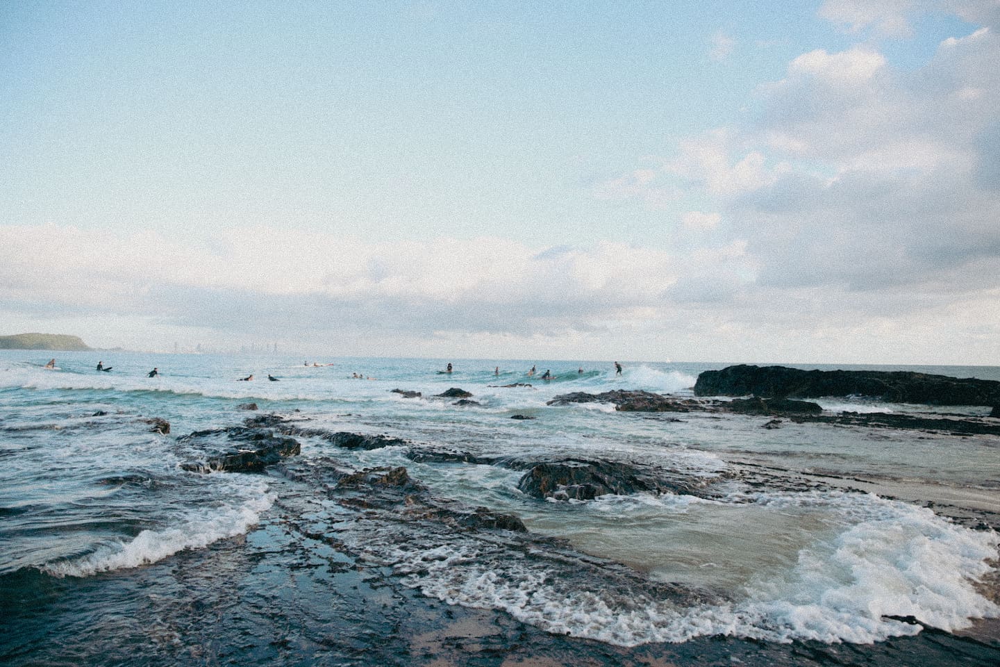 They Currumbin point break. 10 min walk from our house