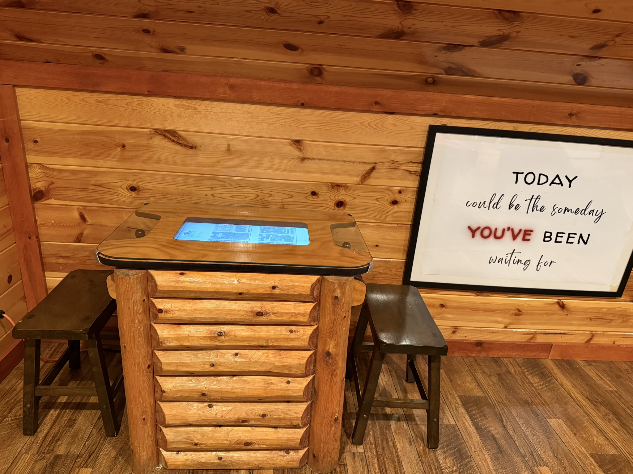 Or challenge each other to arcade games on our 2 player multi-cade.