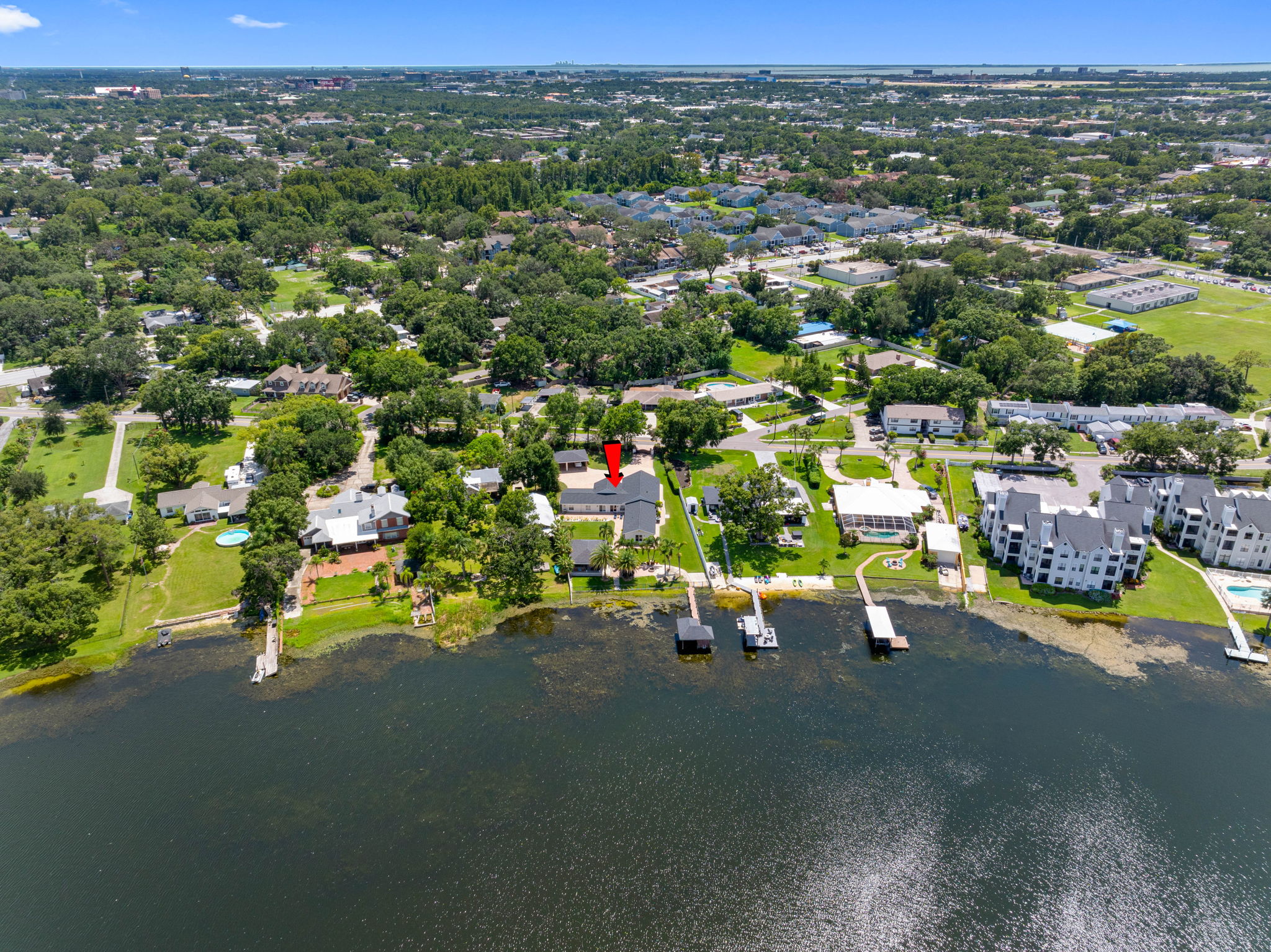 Aerial View of the Neighborhood
