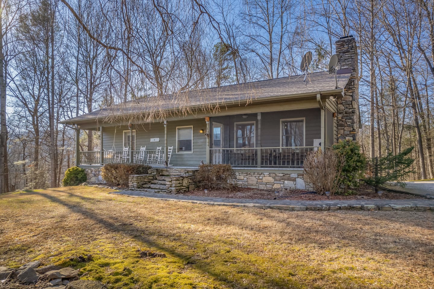Front view of our home