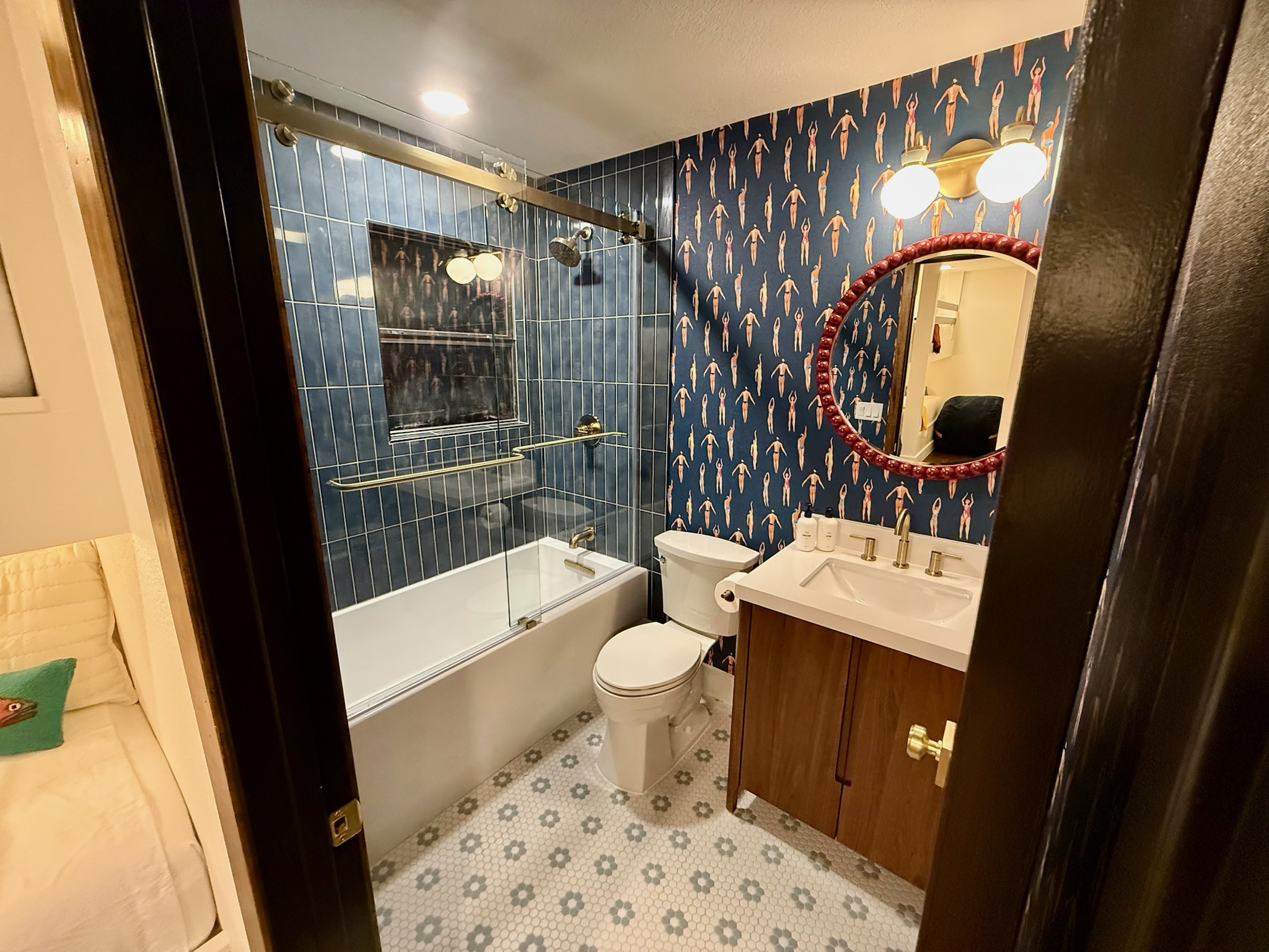 Bathroom in the bunkroom