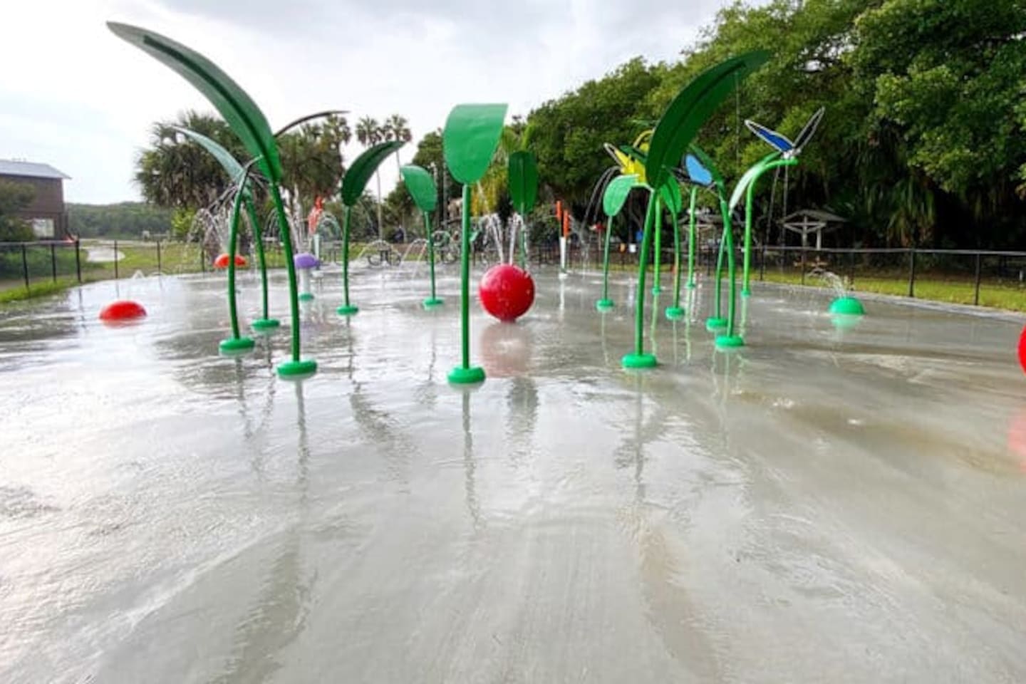 Kid's will love Hannah Park's (just one mile away) Splash Park. 