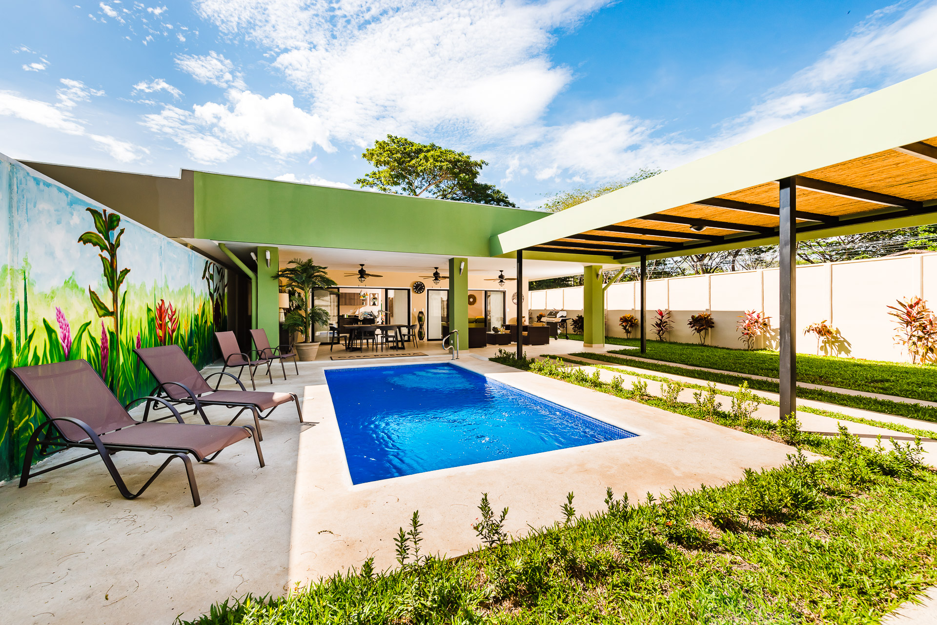 Lazy days by the pool at Casa Roberta
