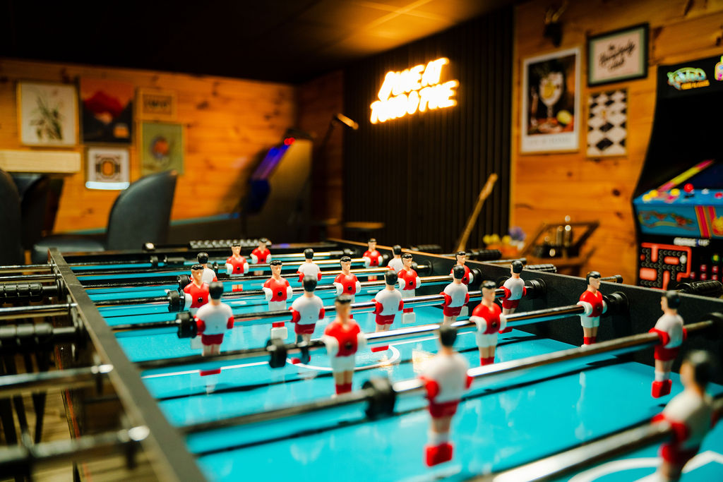 Your group’s go-to spot for games, laughs, and late-night fun