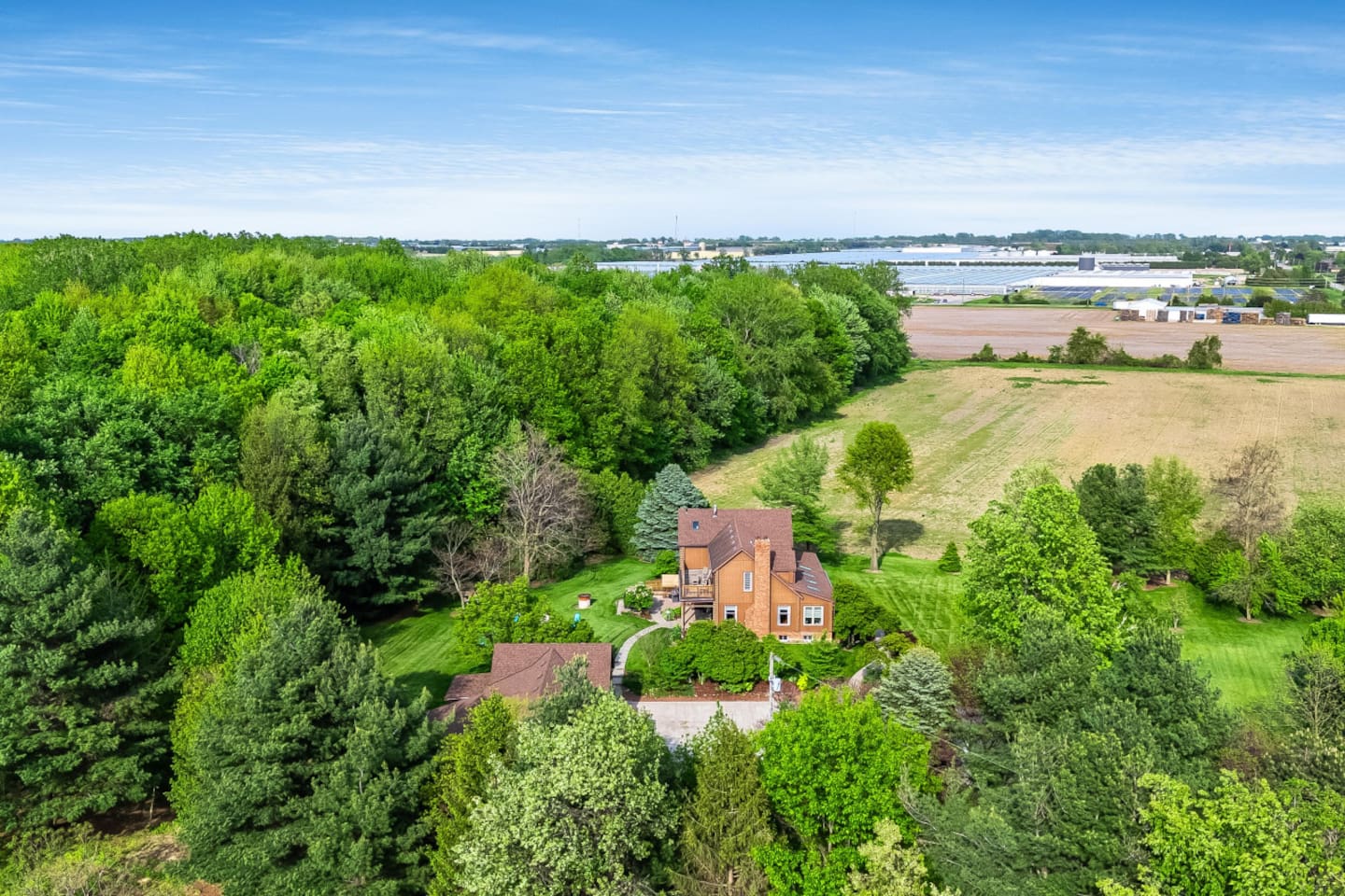 Side View of Property