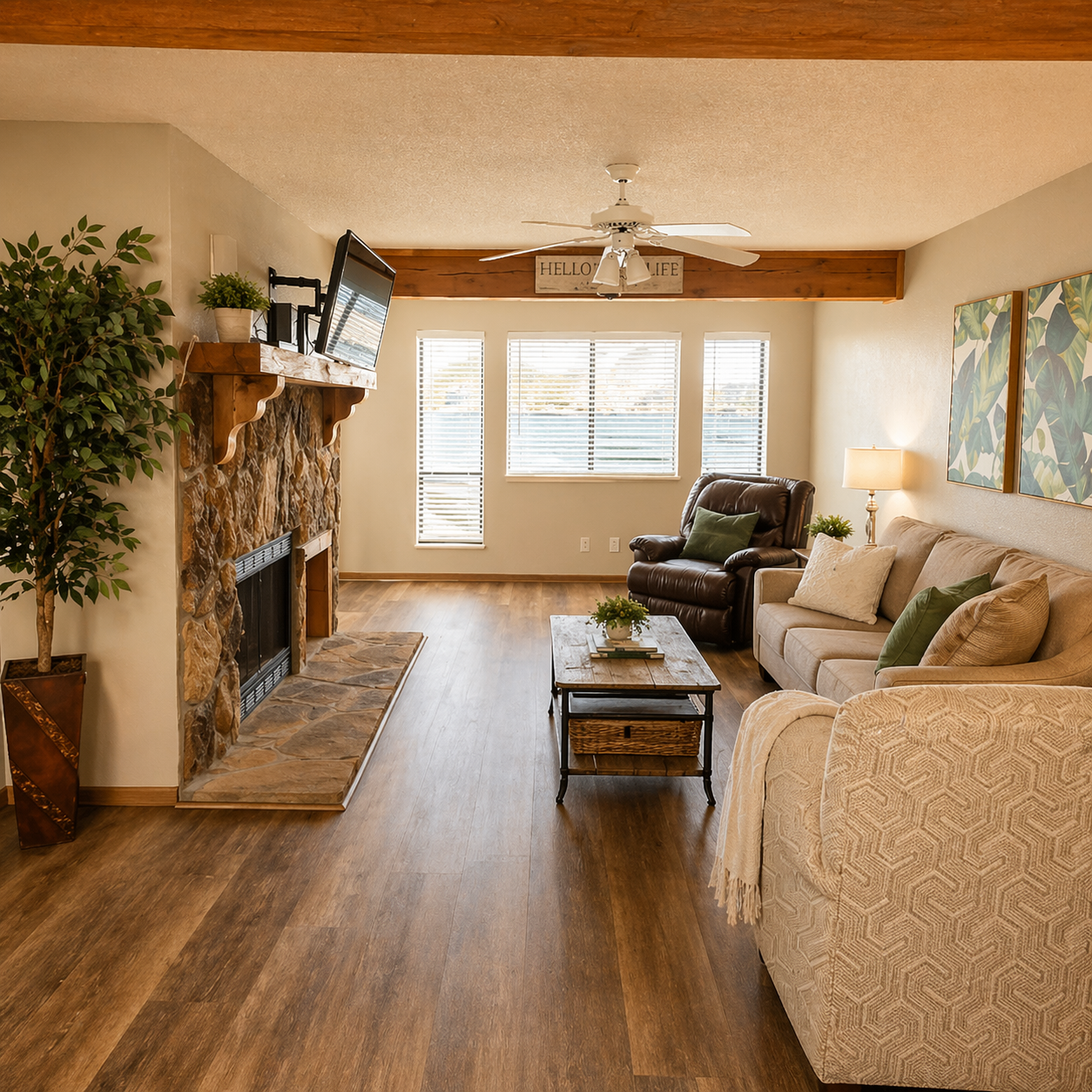 The Calm Retreat: Cozy Living