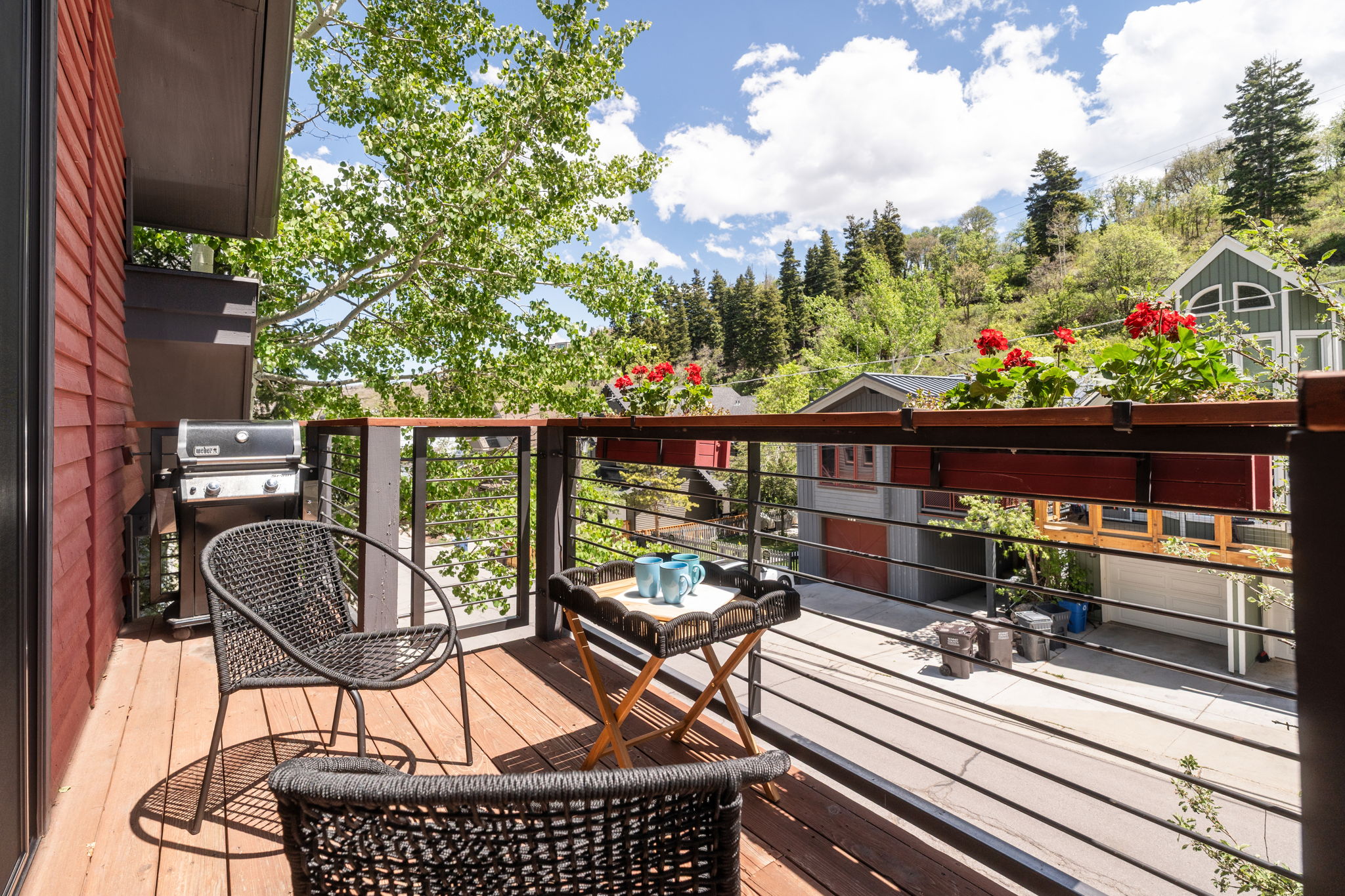 Morning Coffee or Après while you grill..