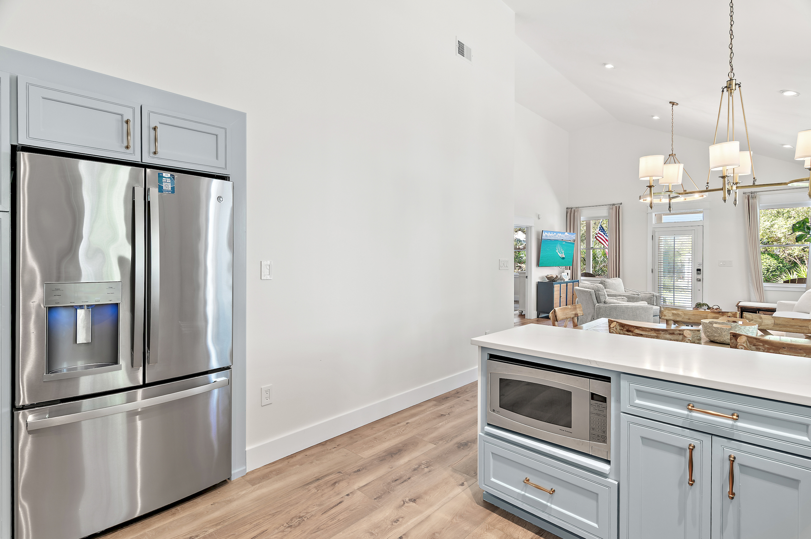 Updated kitchen with plenty of counter space