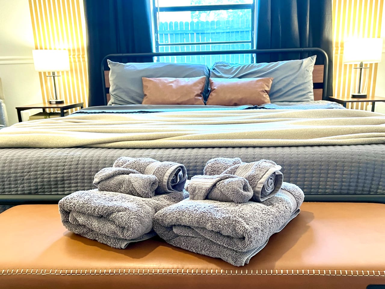 Wake up feeling refreshed and pampered, with quality plush towels so soft, you might just find yourself considering a towel toga! 