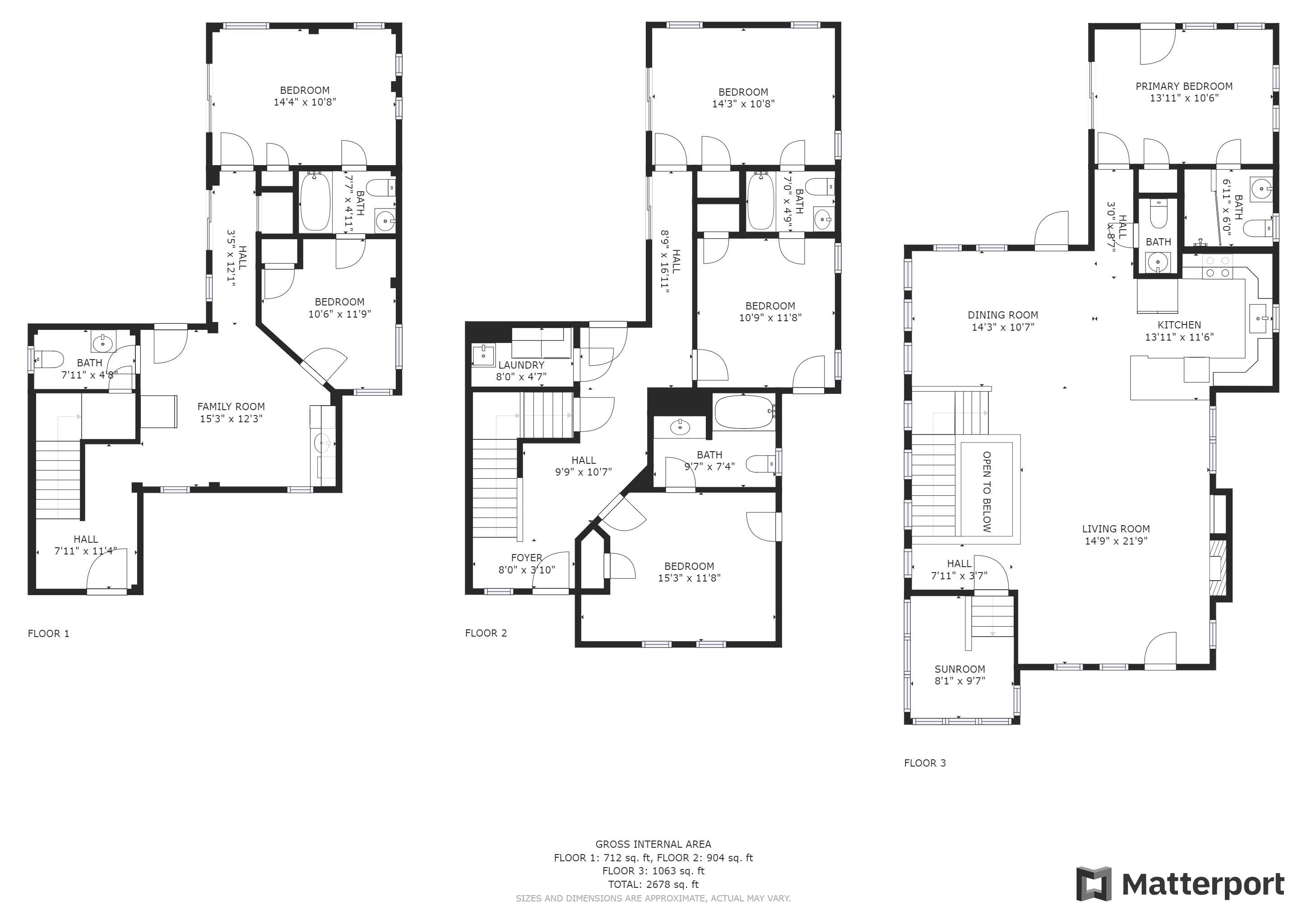 Open floor plan and plenty of space for all guests to spread out!
