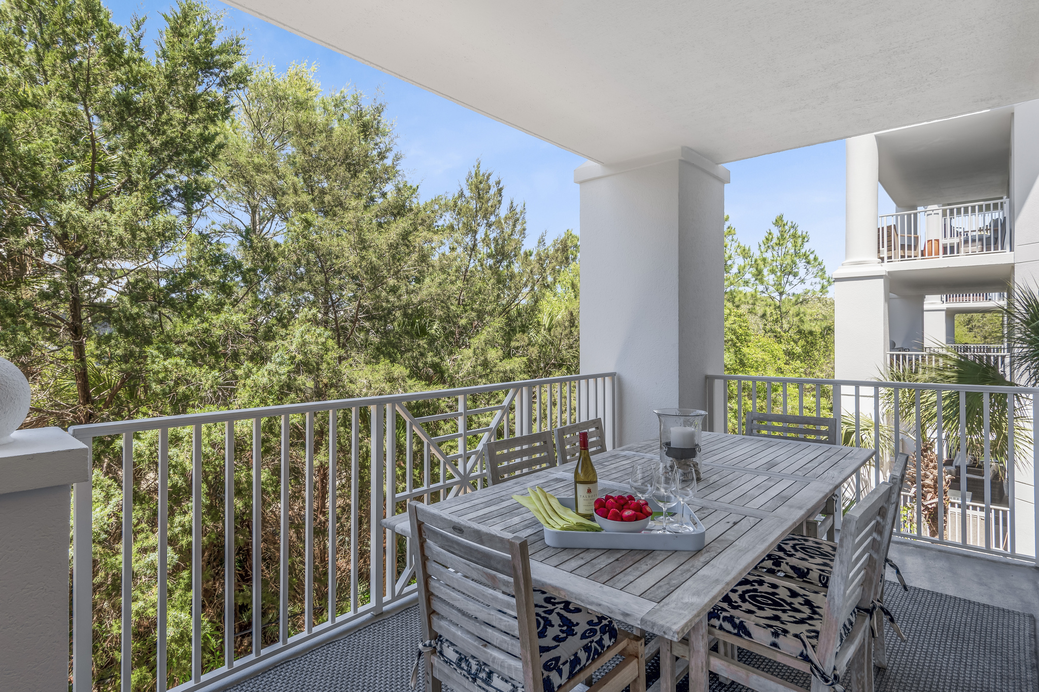 Enjoy a large patio with dining space and comfortable seating—perfect for meals, drinks, and unwinding.