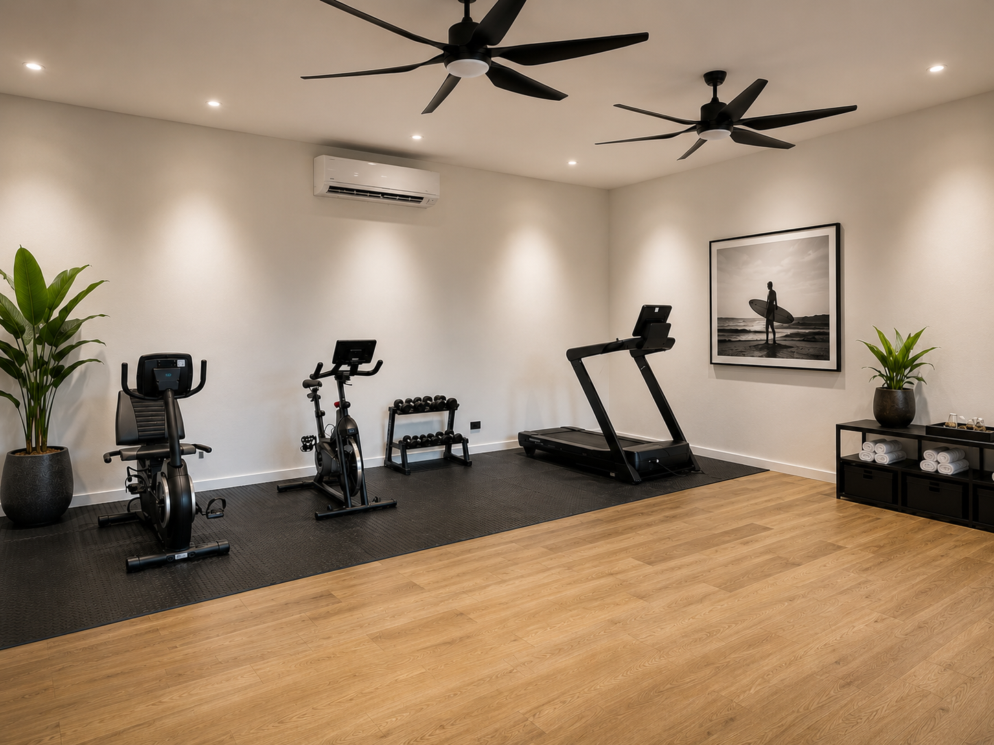 Gym and Yoga room 
