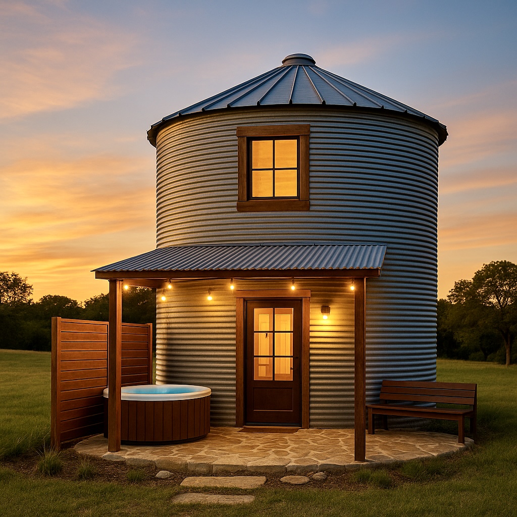 Rendering of the small silos  (coming Spring '26)