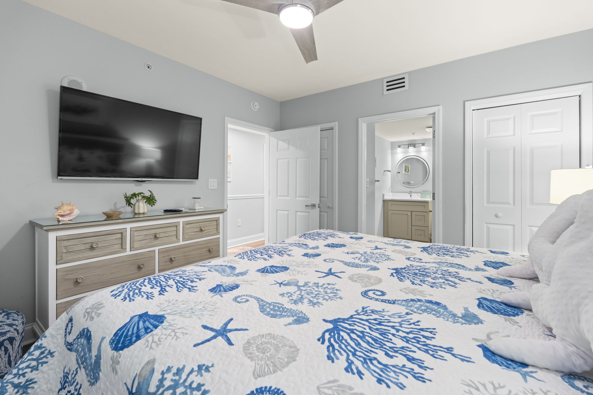 Guest Bedroom with King Bed