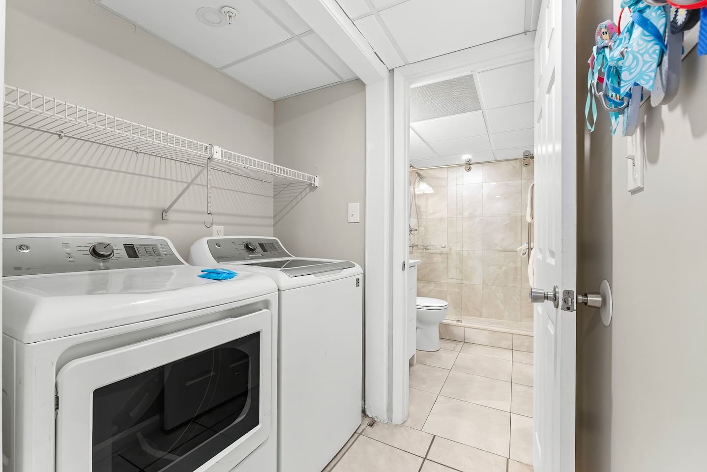 Full sized washer and dryer