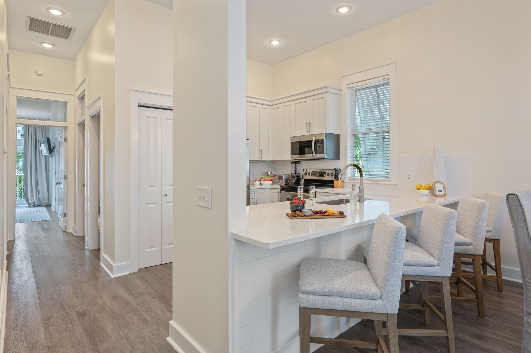 Fully stocked kitchen perfect for gatherings