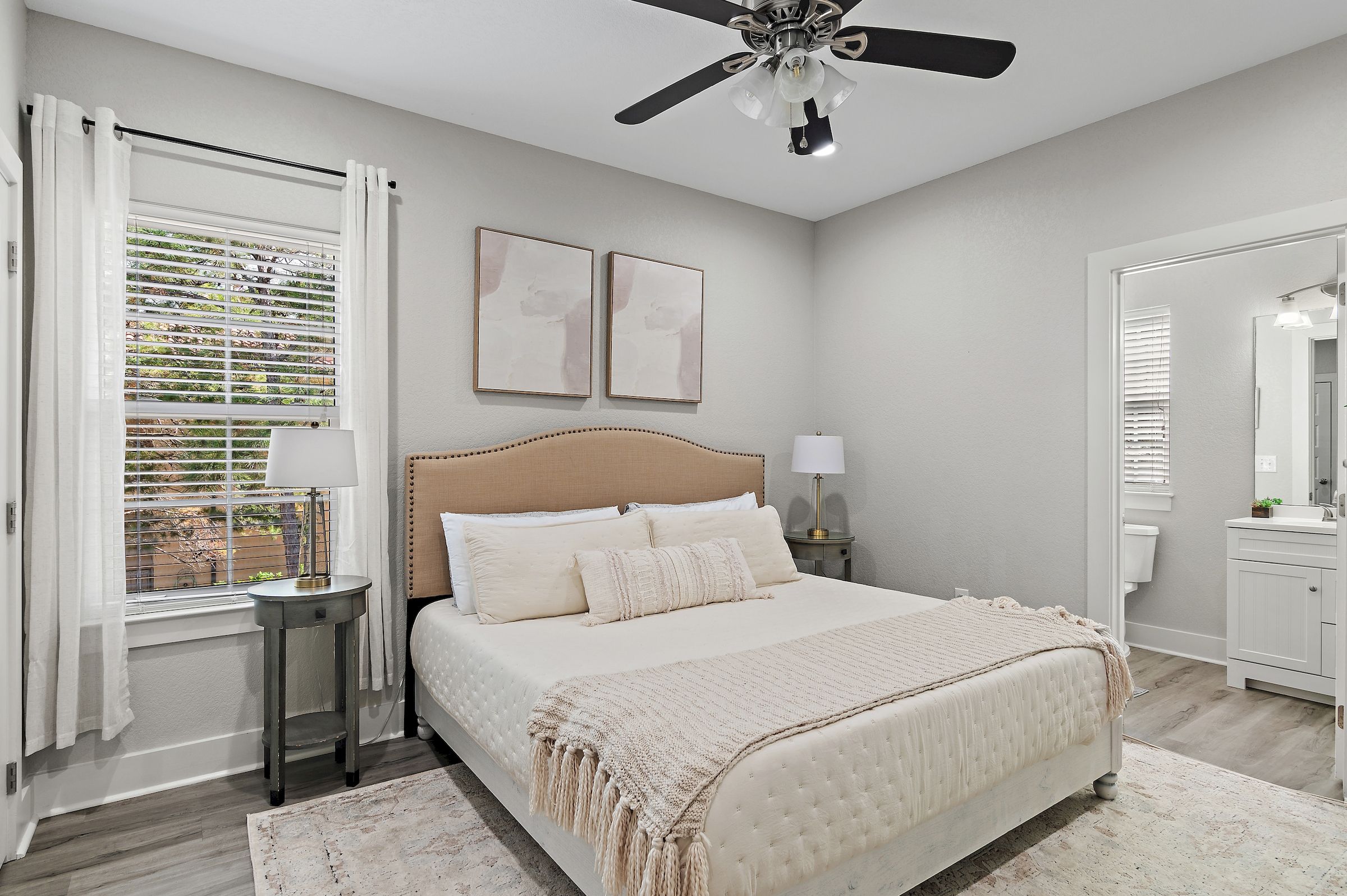 Bedroom #4: King Suite (Second Floor)