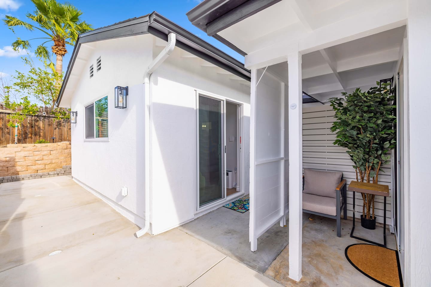 Patio outside Bedroom 1 & Bedroom 3
