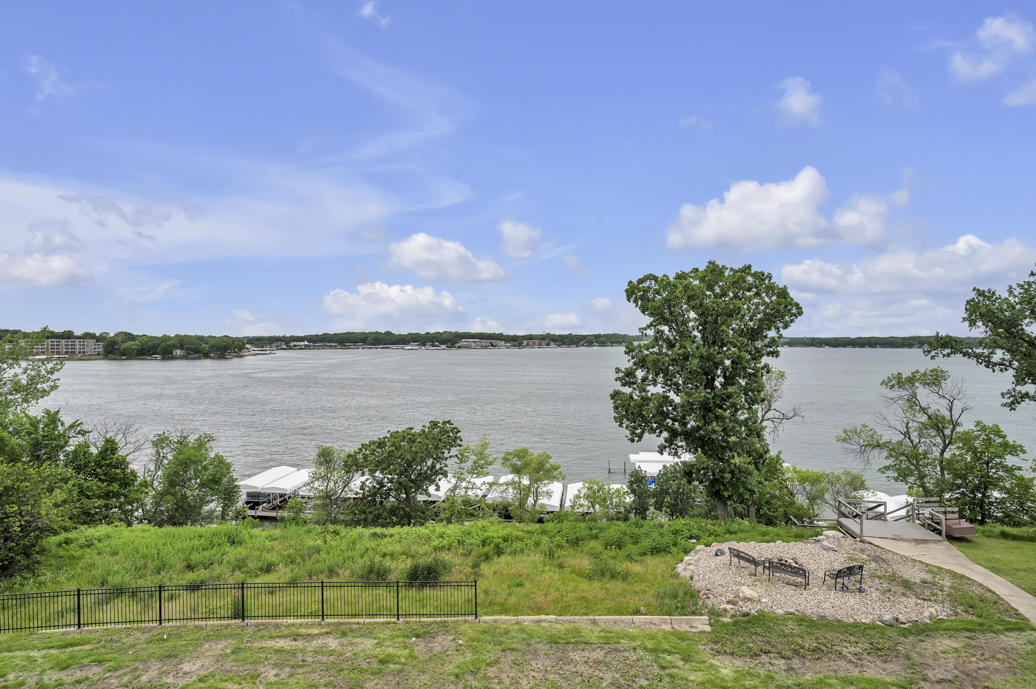 East Lake view at Fire Pit