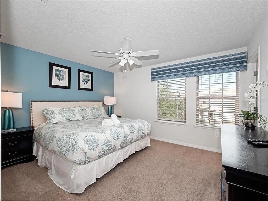Large, comfy King bedroom with ensuite bath