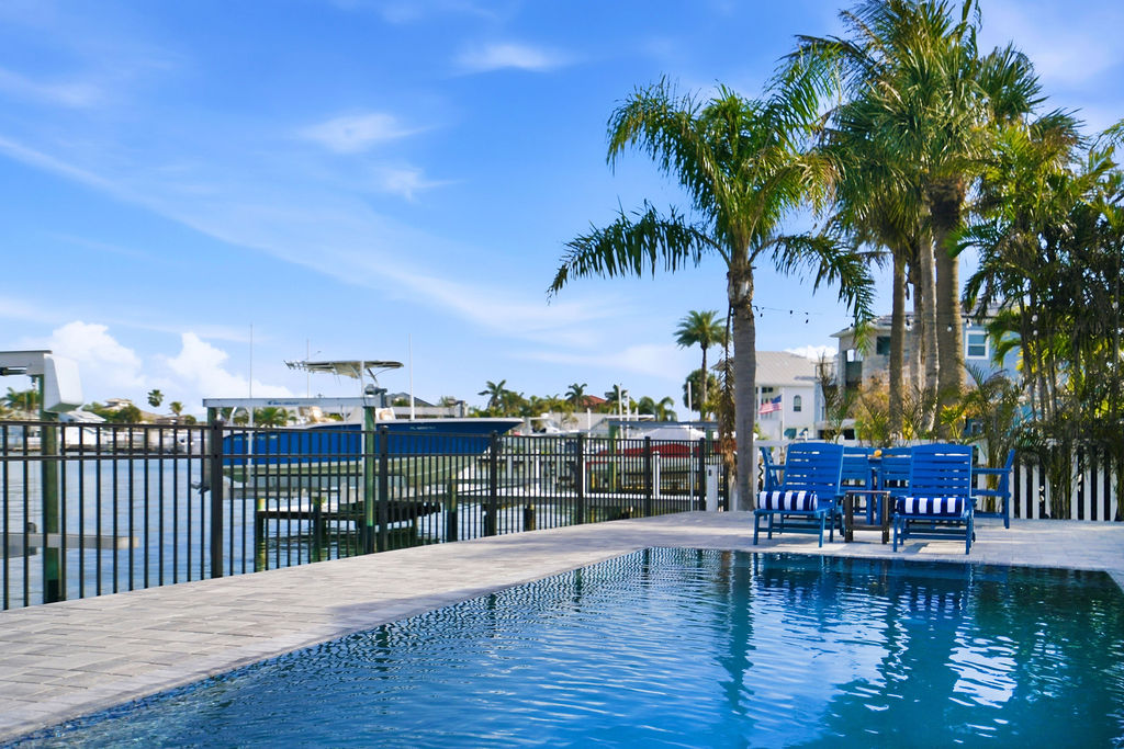 Lounge poolside and take in the beautiful Intracoastal views as boats glide by.