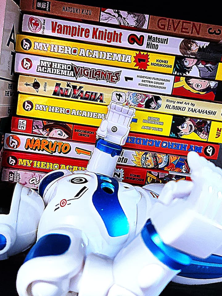 Anime books! My favorite!, Howie SHOG