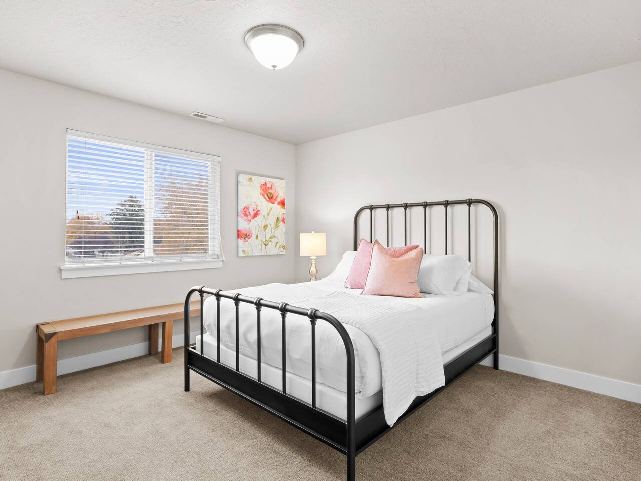 Roomy & Stylish Haven: Queen Bedroom 2, Upstairs